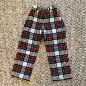 Beaufort Bonnet plaid Christmas pants 3T